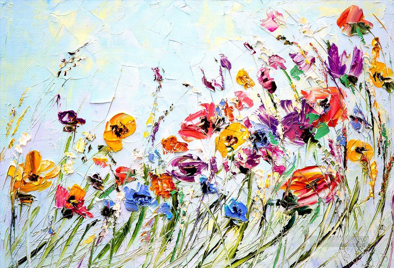 By Palette Knife 10 Oil Paintings